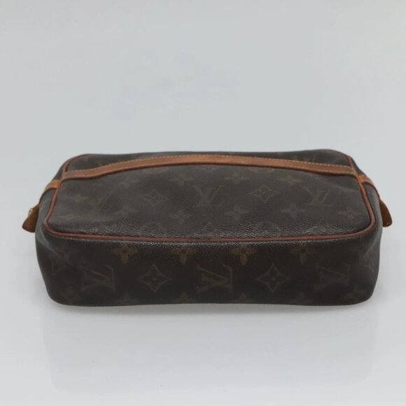LOUIS VUITTON Monogram Compiegne 23 Clutch Bag M51847 LV Auth - Picture 10 of 16